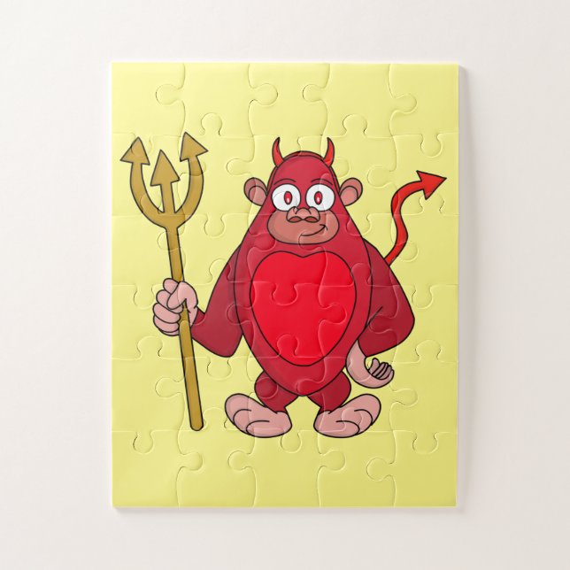 Puzzle Gorila del diablo (Vertical)