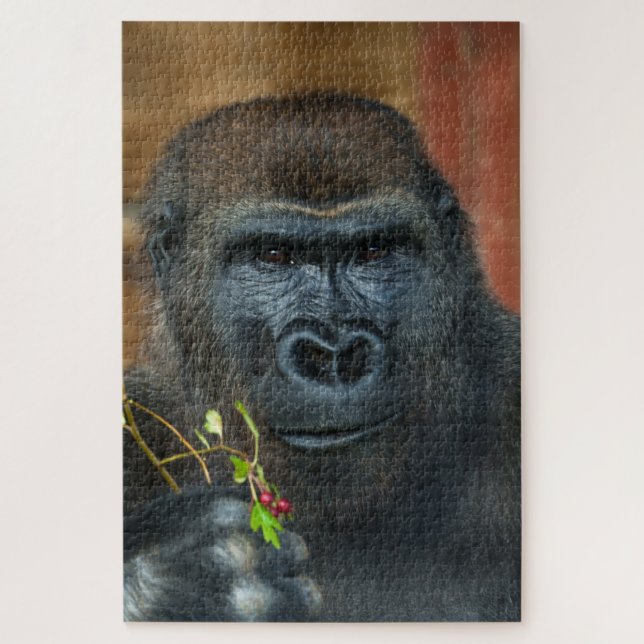 Puzzle Gorila Y Sus Berries (Vertical)