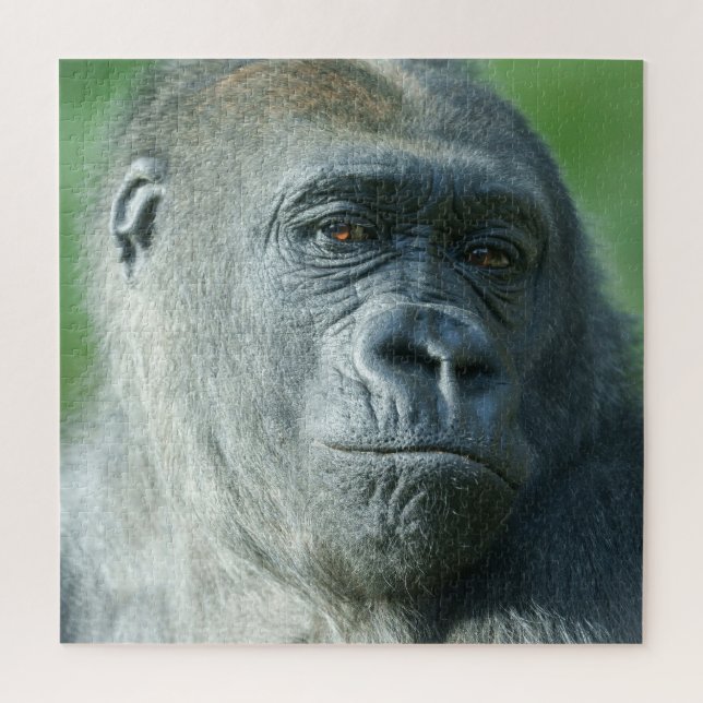 Puzzle Gorilla Face (Vertical)