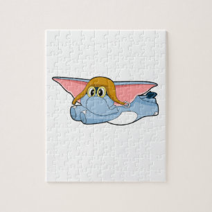 Puzzle Gorra piloto del Elephant Pilot