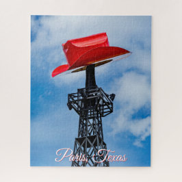 Puzzle Gorra Rojo de Texas, París, Texas
