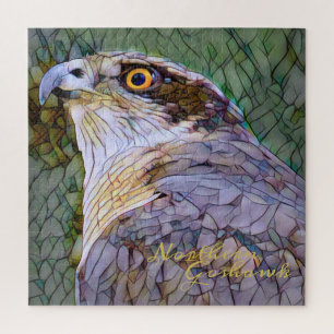 Puzzle Goshawk septentrional [rompecabezas cuadrado]