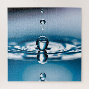 Puzzle Gotas de agua macro