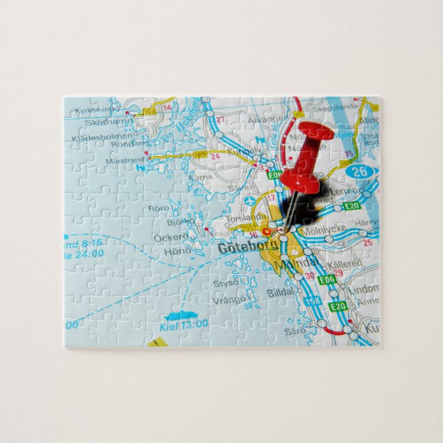 Puzzle Gothenburg, Göteborg, Suecia (Horizontal)