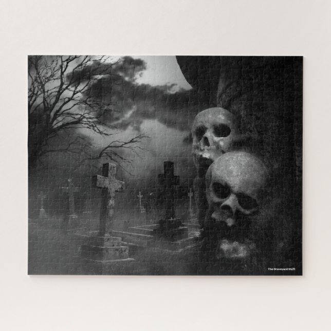 Puzzle Gothic Graveyard - The Graveyard Shift (Horizontal)