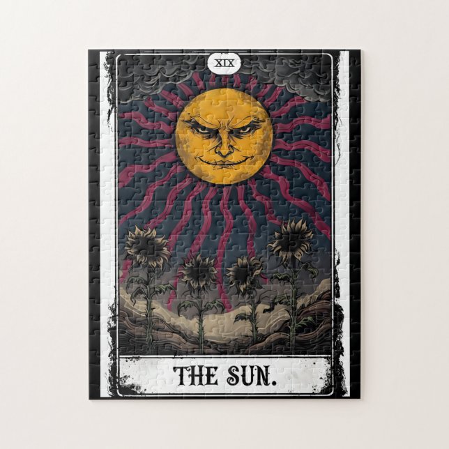 Puzzle Gothic Sun Tarot (Vertical)