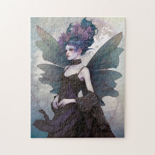 Puzzle Gótico Dark Fairy Chica Fantasy Art (Vertical)