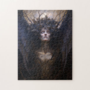 Puzzle Gótico gótico oscuro ángel arte de fantasía