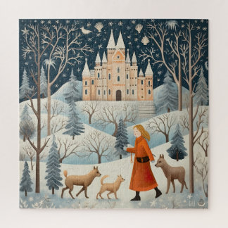 Puzzle Gouache Vintage Christmas
