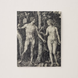 Puzzle Grabado de Adán y de Eva de Albrecht Durer