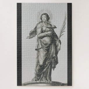 Puzzle Gracia Volcánica de Santa Águeda de Sicilia Arte