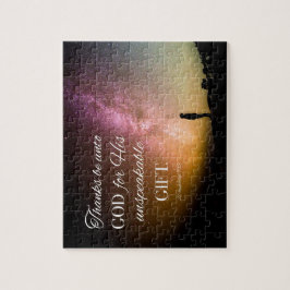 Puzzle Gracias a Dios - 2 Cor. 9:15