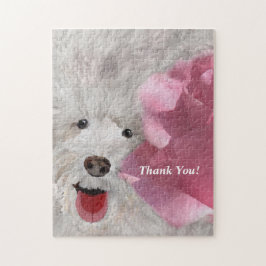 Puzzle Gracias Labradoodle y Rose