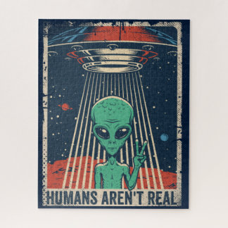 Puzzle Graciosa conspiración espacial de OVNI alienígena