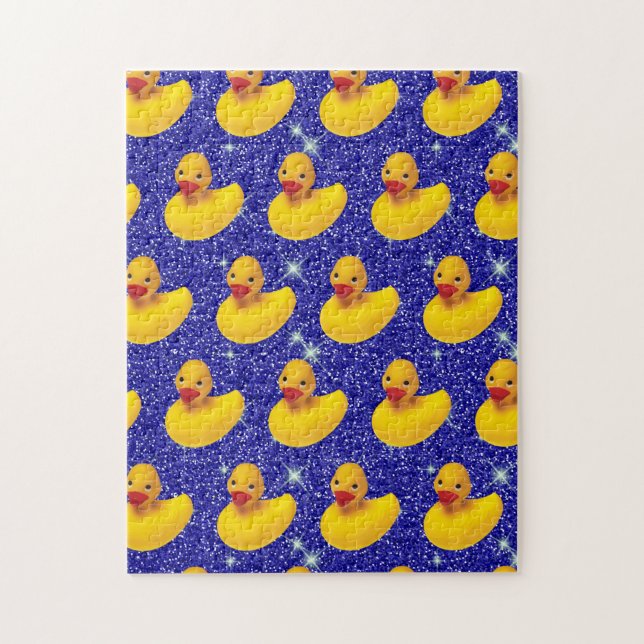 Puzzle Gracioso Ducks Yellow Duckie Farm Animal Lover (Vertical)