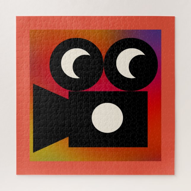 Puzzle Gracioso Face Movie Camera Kids (Vertical)
