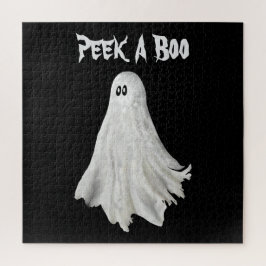 Puzzle Gracioso Fantasma Del Pasado Dibujo De Halloween