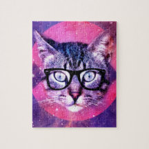 Gracioso Gato De Gafas Kitty