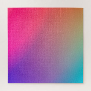 Puzzle Gradiente Arcoiris Prismático desafiante