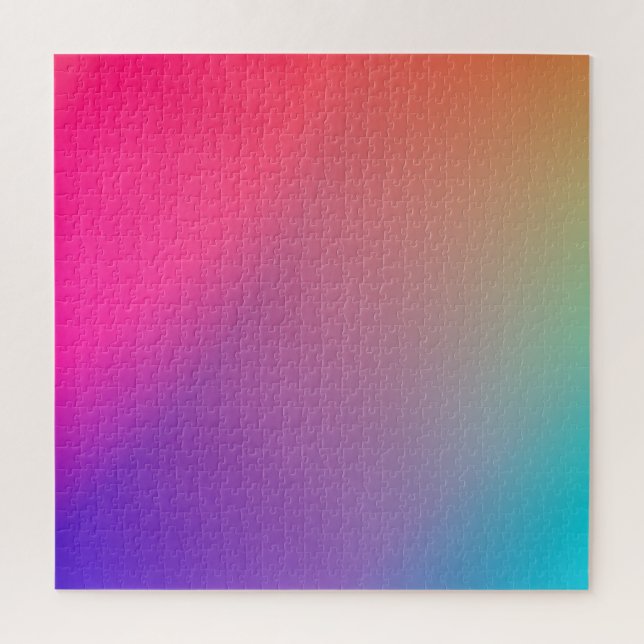 Puzzle Gradiente Arcoiris Prismático desafiante (Vertical)