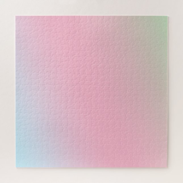 Puzzle Gradiente colorido moderno Color del agua Arcoiris (Horizontal)