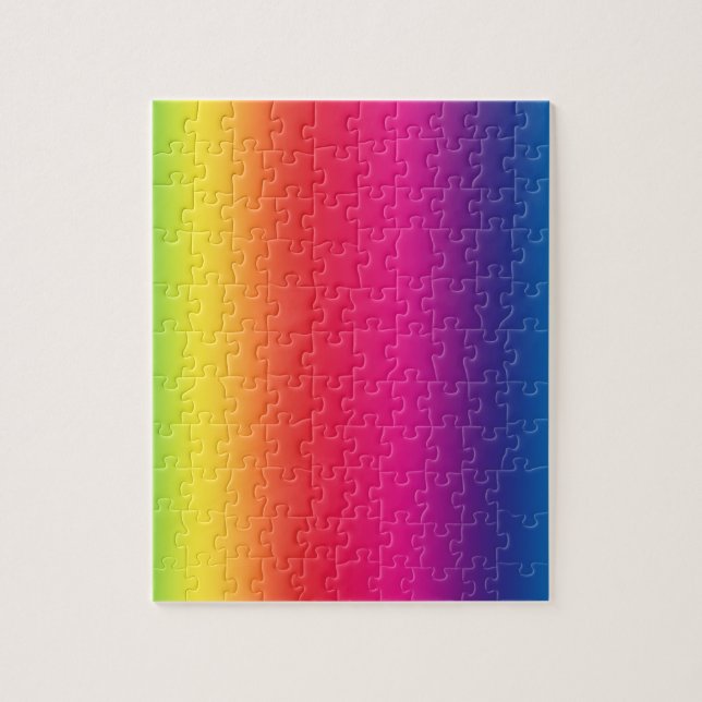 Puzzle Gradiente de arco iris (Vertical)
