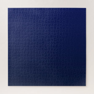 Puzzle Gradiente de Azul Marino Azul Profundo