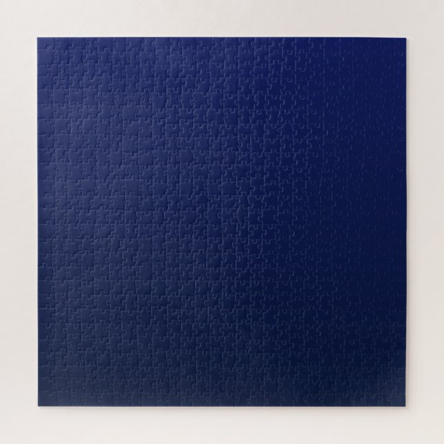Puzzle Gradiente de Azul Marino Azul Profundo (Vertical)