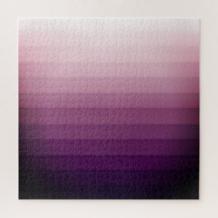 Puzzle Gradiente de color degradado abstracto Deep Purple