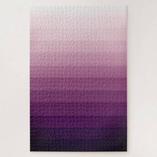 Puzzle Gradiente de color degradado abstracto Deep Purple