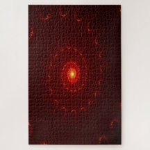 Gradiente De Swirl Fiery Red Sparkle