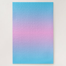 Puzzle Gradiente rosa ombre y azul cielo