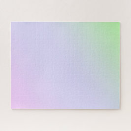 Puzzle Gradiente violeta verde moderno Color de agua Arco