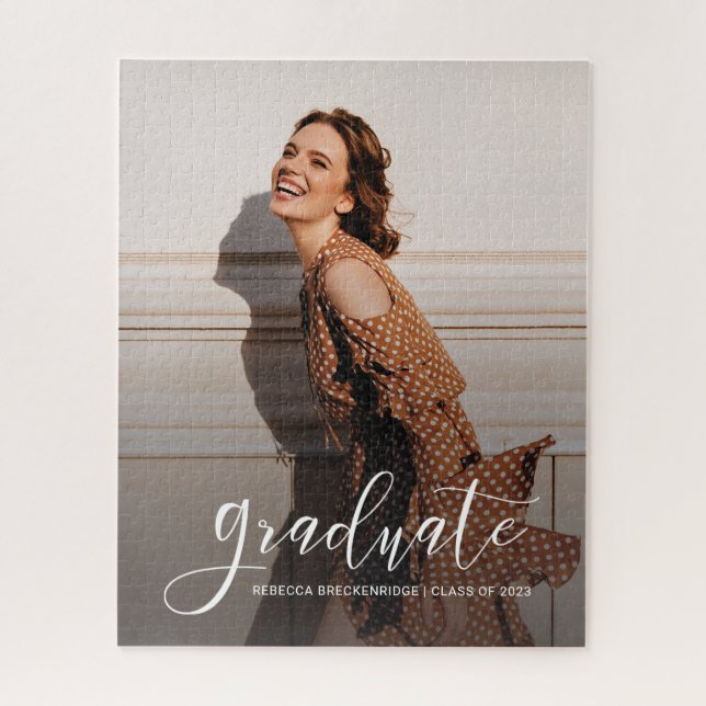 Puzzle Graduación 2024 del director superior de fotografí (Vertical)