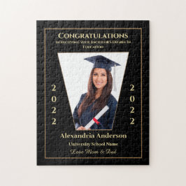 Puzzle Graduación de fotografía de grado de Personalizado