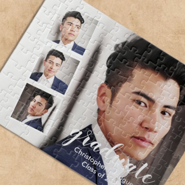 Puzzle Graduación Moderna 4 Fotos (Subido por el creador)