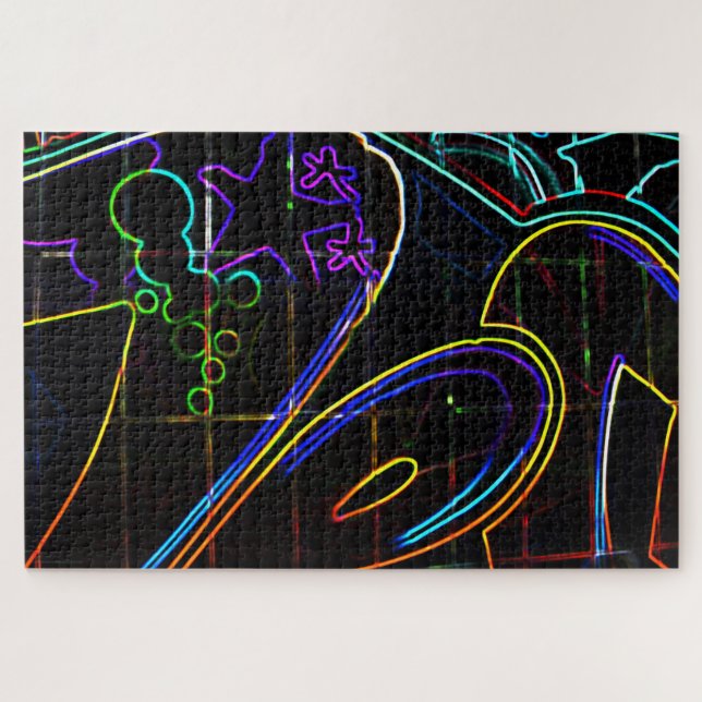 Puzzle Graffiti 10 20x30 1014pc jpcn (Horizontal)