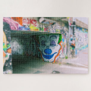 Puzzle Graffiti bromista -Arte callejero -Milán -20x30 -