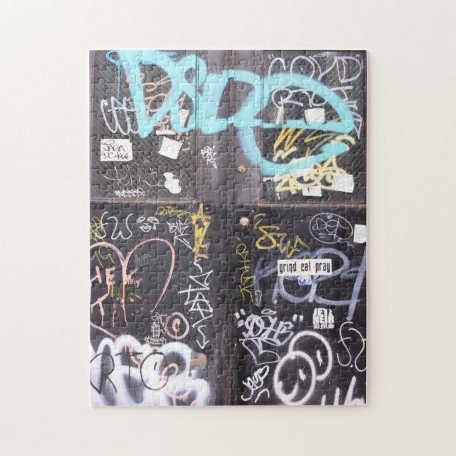 Puzzle Graffiti de Nueva York Upper West Side NYC (Vertical)