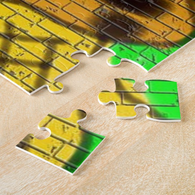 Puzzle Graffiti de pintura en pared de pintura de abejas  (Lado)