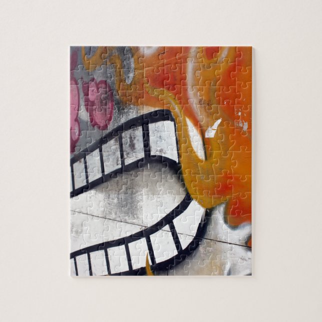 Puzzle Graffiti taiwanés, Taipei, Taiwán (Vertical)