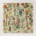 Puzzle Gráfico botánico floral de flores de época<br><div class="desc">Adolphe Millot Vintage Flowers Floral Botanical Chart Ilustracion para Le Larousse Pour Tous Millot,  quien ilustró muchas de las secciones de historia natural de Petit Larousse,  fue el ilustrador principal del Muséum national d'histoire naturelle. Era miembro del Salon des Artistes Francaise y de la Société entomologique de France.</div>