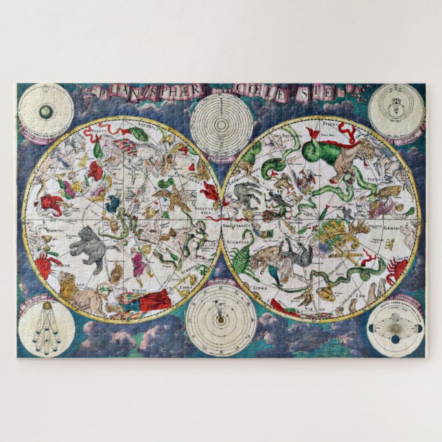 Puzzle Gráfico estelar (Horizontal)