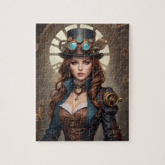 Puzzle Gráfico inspirado por Steampunk