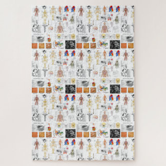 Puzzle Gráfico médico de anatomía humana