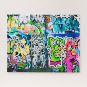 Puzzle Grafiti en Southbank de Londres - 16x20 - 520 pc