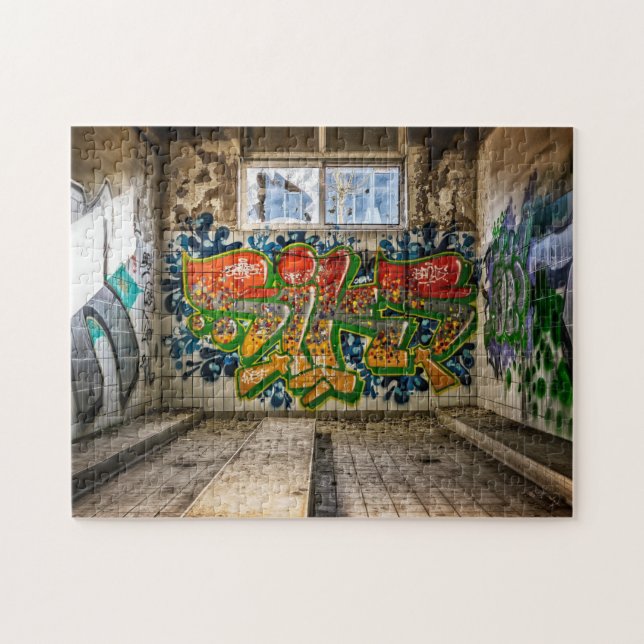 Puzzle Grafiti Street Art Colorful (Horizontal)