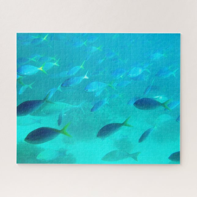 Puzzle Gran Barrera de Arrecifes bajo el agua desafiante (Horizontal)