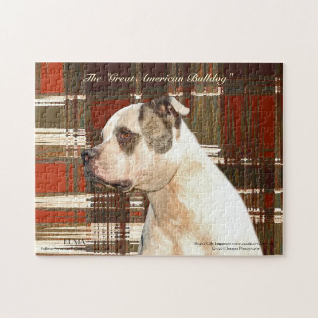 Puzzle Gran Bulldog americano (Horizontal)