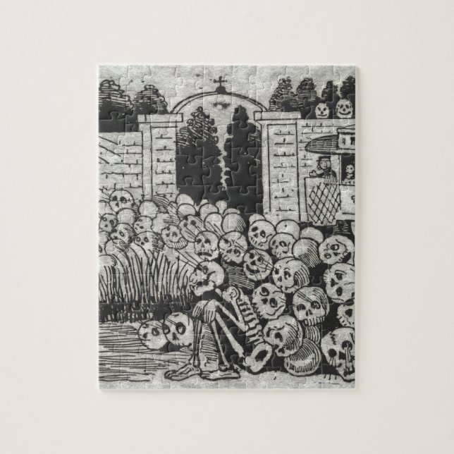 Puzzle Gran Calavera Electrica (Vertical)